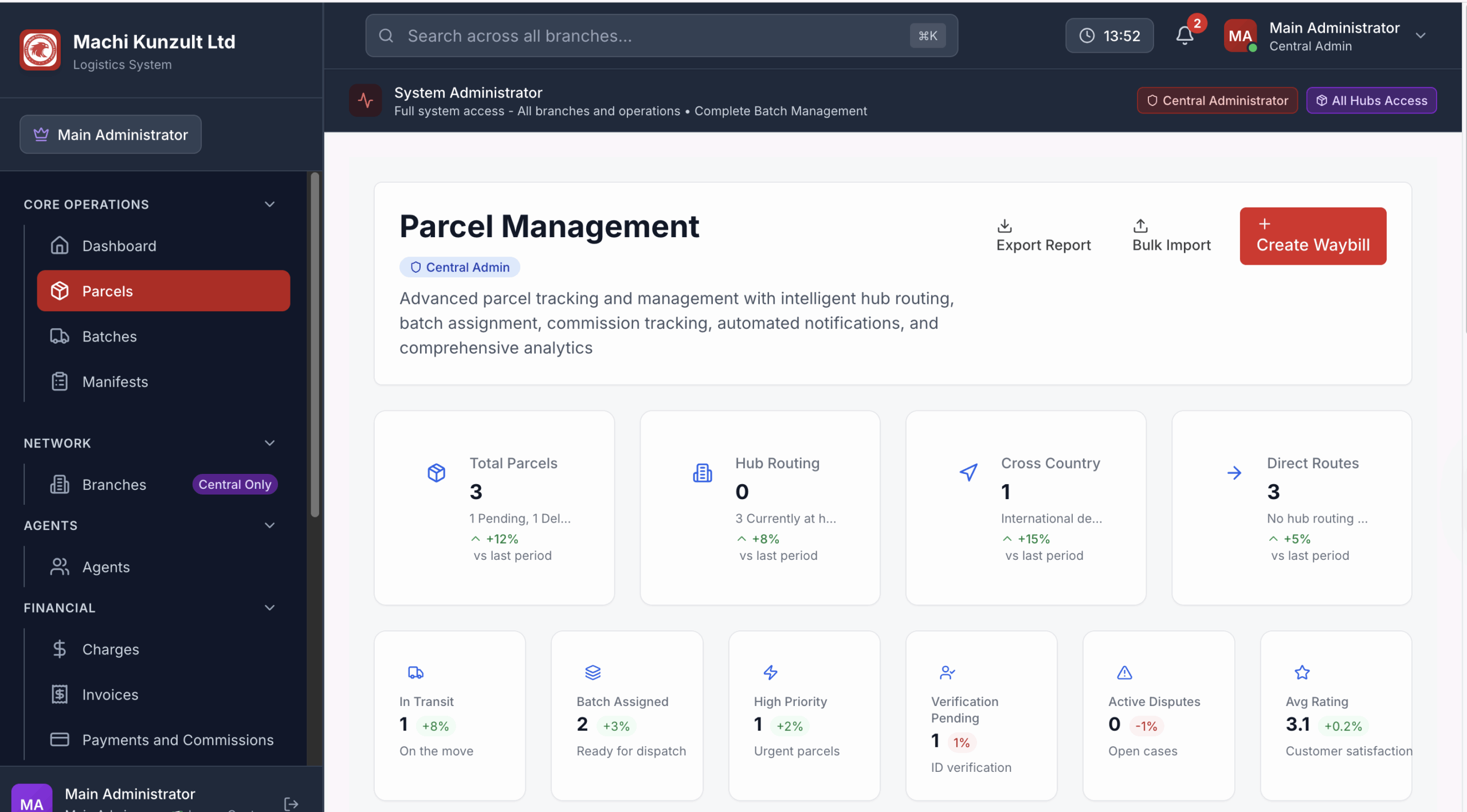 Logistics Management System